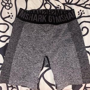 GYMSHARK Grey & Black Shorts